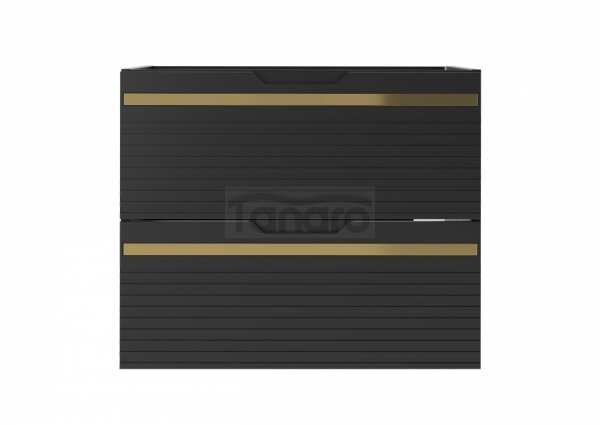 MEGSTYL VESPER-02 Szafka pod umywalkę 60cm czarny mat  VESPER-0000-0005993