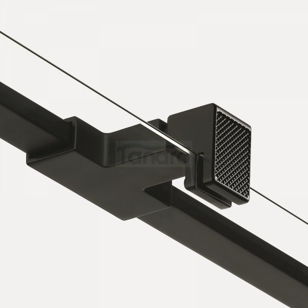NEW TRENDY Kabina prysznicowa Avexa Black XR , podwójne drzwi 90x110x200 EXK-6917