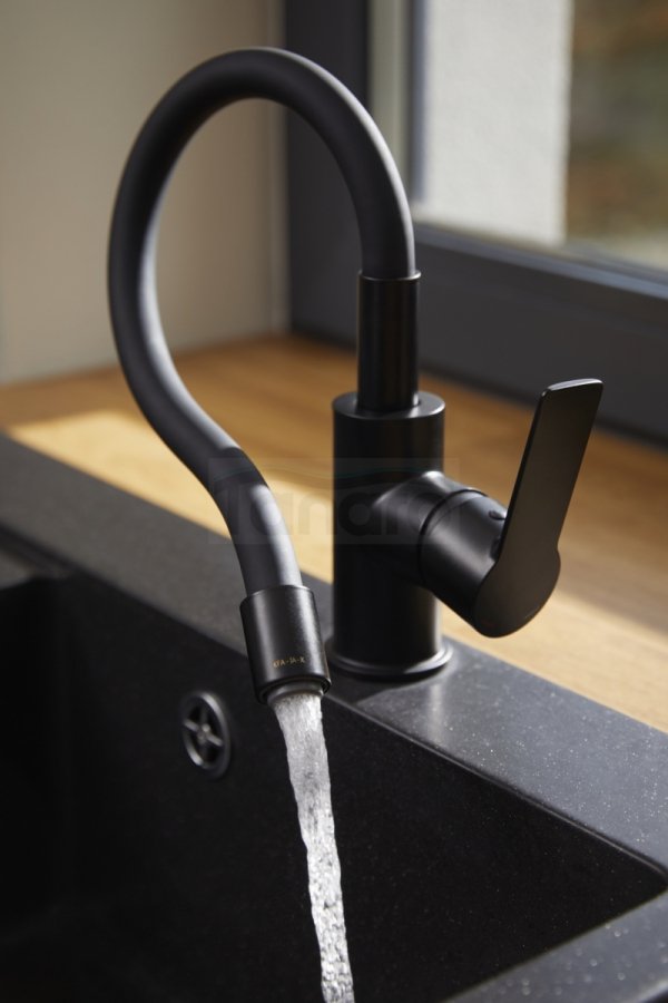 ARMATURA KRAKÓW KFA Bateria kuchenna RUMBA BLACK 6553-915-81