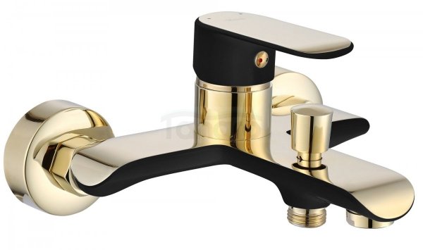 REA - Bateria wannowa BLOOM Black Gold  Czarno-Złota