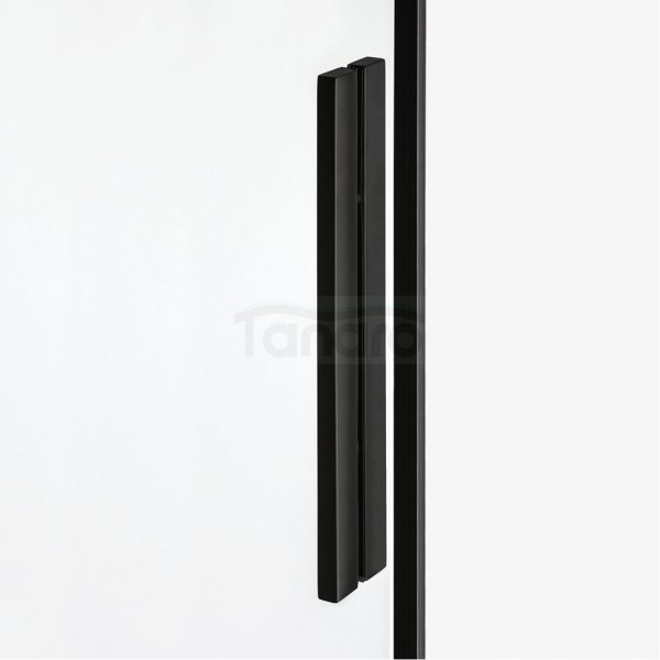 NEW TRENDY Drzwi prysznicowe przesuwne 130x200 SMART BLACK EXK-4118