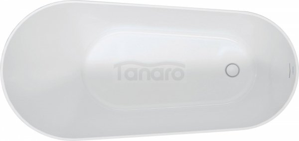 DURAVIT  Wanna akrylowa wolnostojąca owalna DuraFaro 1700 750 x 690 mm biały | 700567000000000