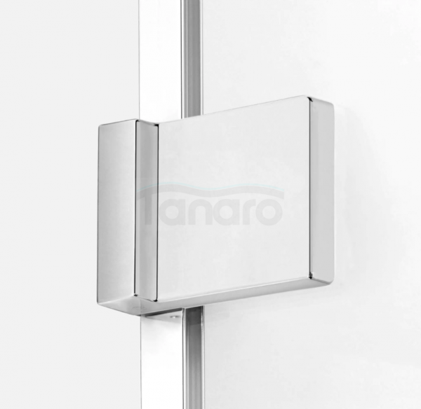 NEW TRENDY Kabina prysznicowa Avexa 80x80x200, pojedyncze drzwi szkło 6mm z powłoką ACTIVE SHIELD EXK-1457/EXK-1458