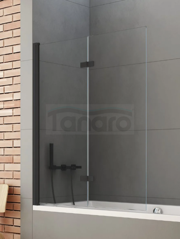 NEW TRENDY Parawan nawannowy New Soleo Black 110x140, dwuelementowy  P-0084/P-0085