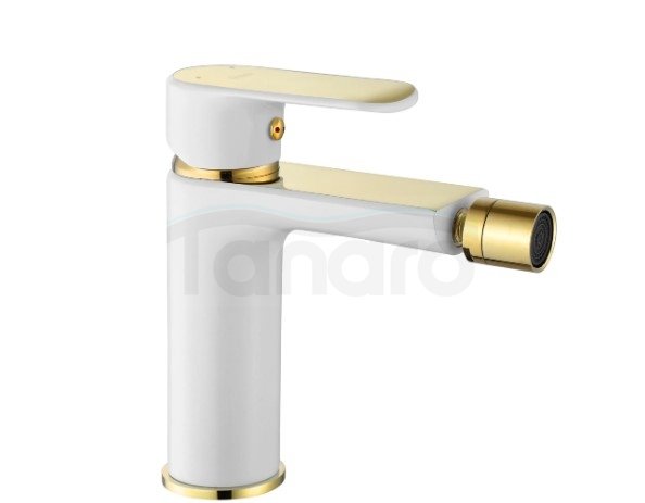 REA - Bateria bidetowa BLOOM BLOOM White-Gold/Biało-Złota