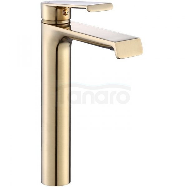 REA - Bateria umywalkowa HASS Gold/Złota Wysoka