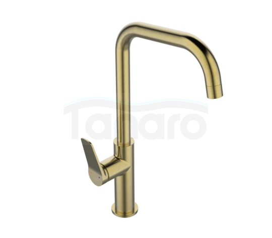 INVENA Bateria kuchenna Alonia złoto szczotkowane BZ-70-009-V