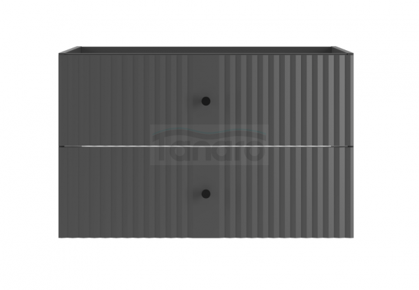 MEGSTYL Szafka Pod Umywalkę 2S 80cm Szary Mat XILO-0000-0005826