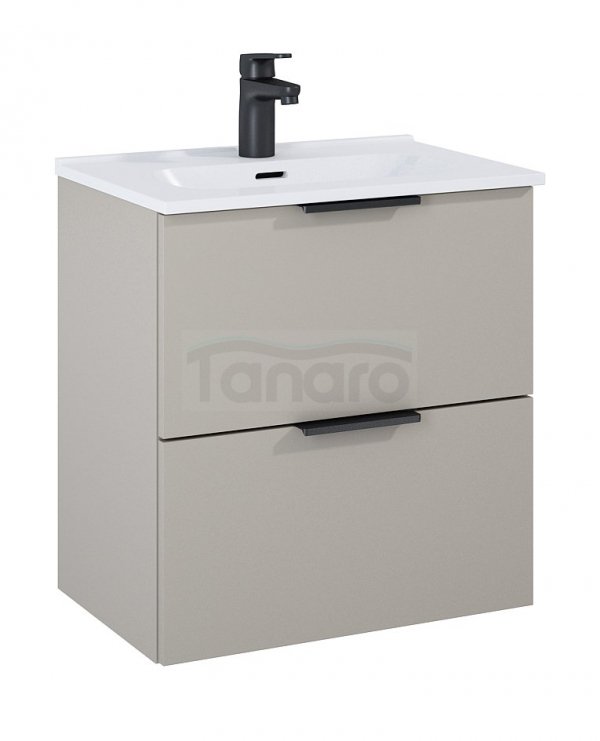 ELITA Zestaw z umywalką SET STREET PLUS 2S  50 x 53 x 34 (cm) FUME MATT PDW 168900/RE020500107020