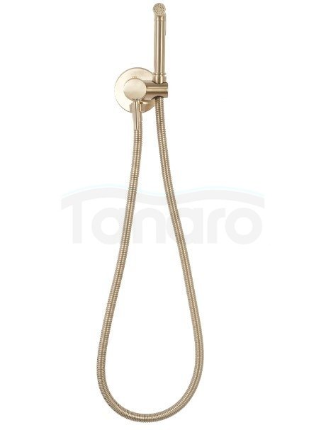 REA - Bateria Bidetowa LOOP Gold Brush/Złota Szczotkowana