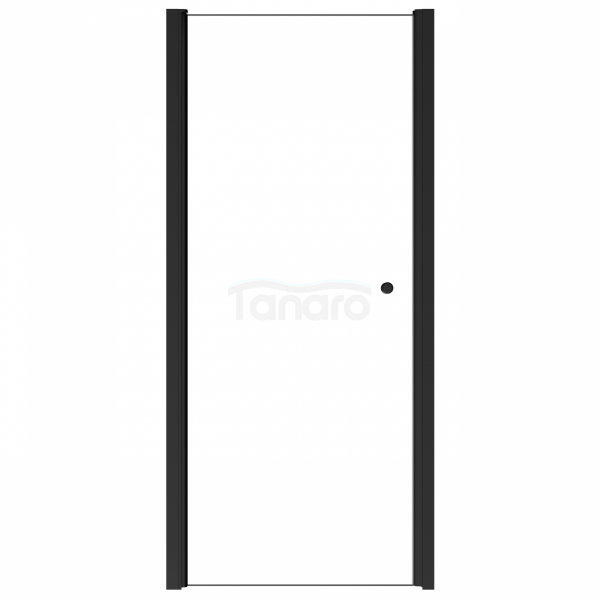BESCO Drzwi prysznicowe 80x195 Sinco Black 80 DS-80-B