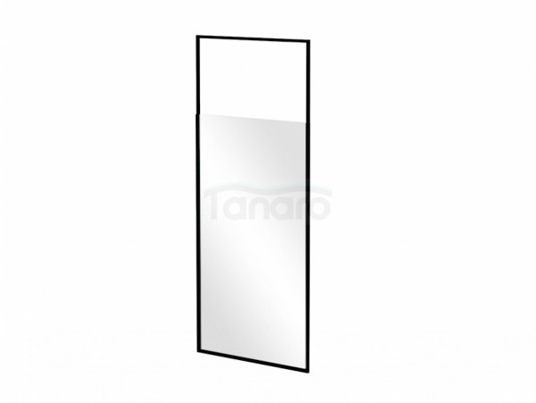 BESCO Ścianka kabina walk-in Icon Black 120x200 IC-120-200C
