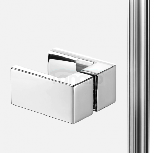 NEW TRENDY Kabina prysznicowa Avexa 80x90x200, pojedyncze drzwi szkło 6mm z powłoką ACTIVE SHIELD EXK-1459/EXK-1460