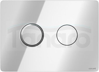 CERSANIT - Przycisk pneumatyczny ACCENTO Circle chrom błyszczący  S97-056