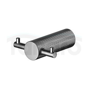 CERSANIT - Haczyk podwójny czarny gun metal  S951-876