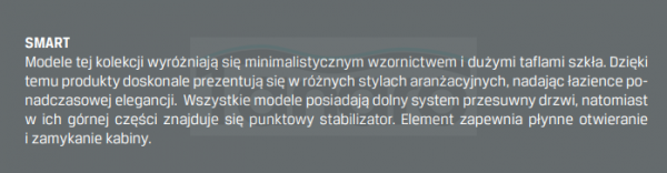 NEW TRENDY Kabina prysznicowa prostokątna SMART 120x80x200 EXK-4030