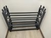 Stojak na buty do przedpokoju ręcznie robiony kuty okazały Z2 MetalFab