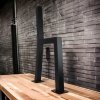 Nogi ławki 2 sztuki komplet ogrodowe Kopenhaga MetalFab