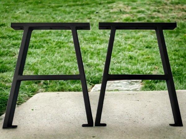 Nogi ławki 2 sztuki komplet ogrodowe Simple MetalFab