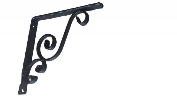 Wspornik kuty ozdobny 250x250 wspornik półki kuty Metalfab
