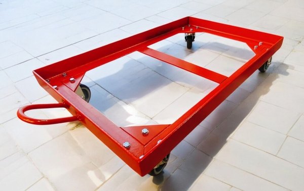 Wózek transportowy do pojemników EURO skrzynek 40x60 cm MetalFab