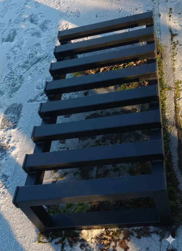 Stojak rowerowy na 7 rowerów R7 MetalFab