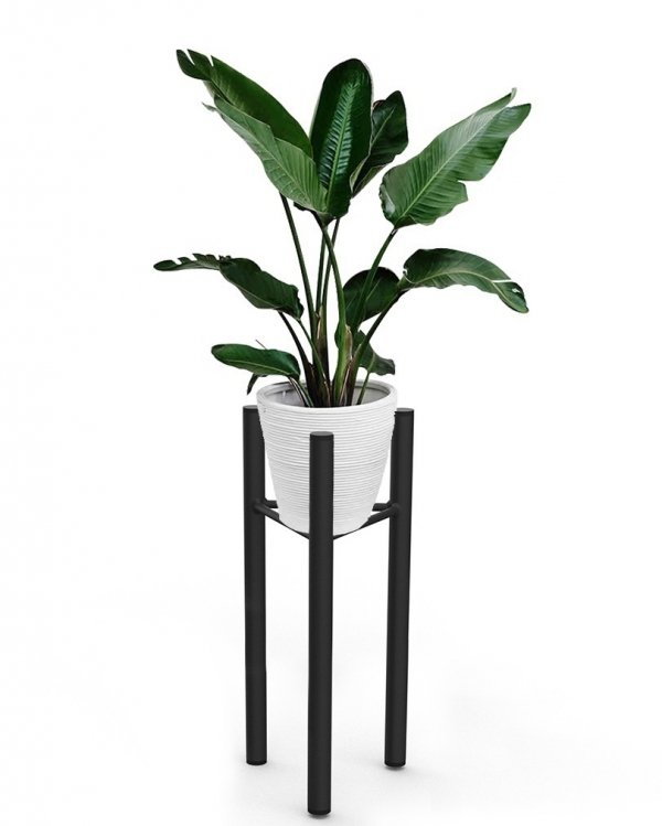 Stojak kwiaty loft kwietnik 40 cm podstawka MetalFab 