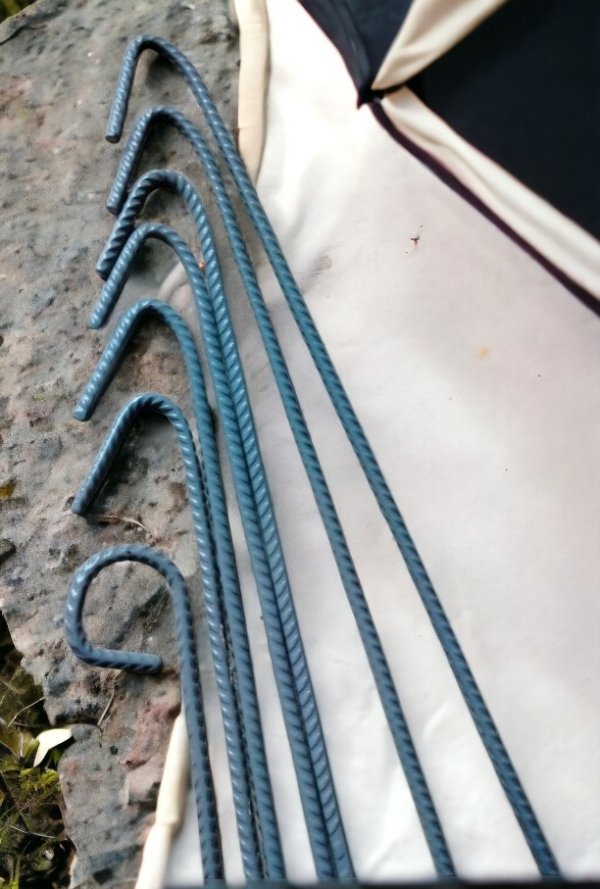 Szpilki śledzie do namiotu wojskowe S20 Metalfab