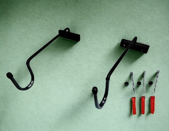 Wieszak uchwyt rowerowy do ściany MetalFab  z dwoma niezależnymi ramionami Ur4