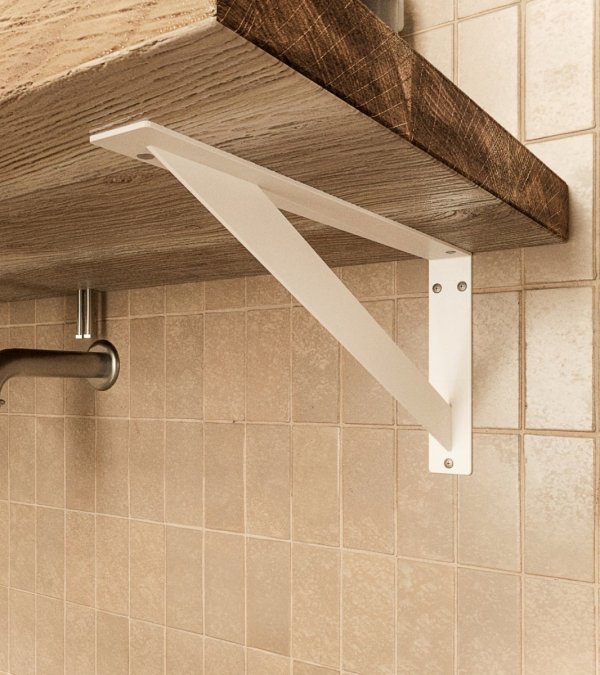 Wspornik Półki Umywalki 30 cm do Kuchni Salonu Loft Wieszak