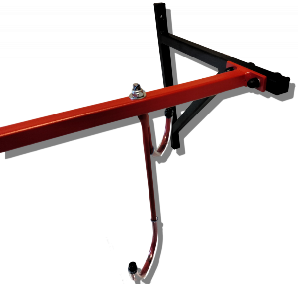 Wieszak na rowery ścienny na 3-6 rowerów rowery WS MetalFab