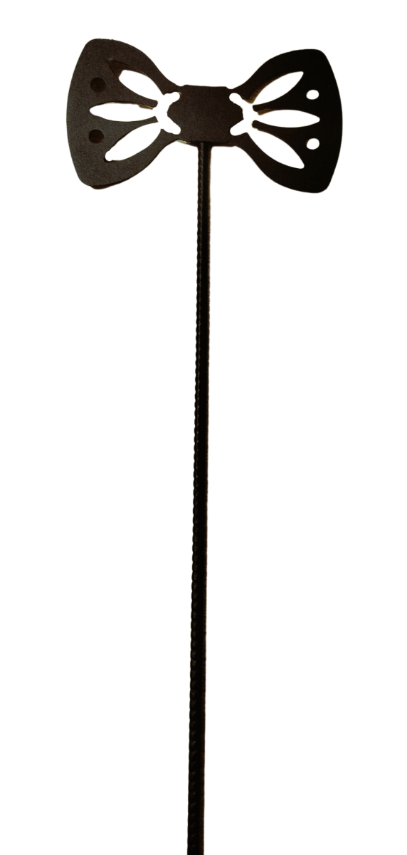Podpórka podpora do roślin kwiatów wzór kokarda 30 cm