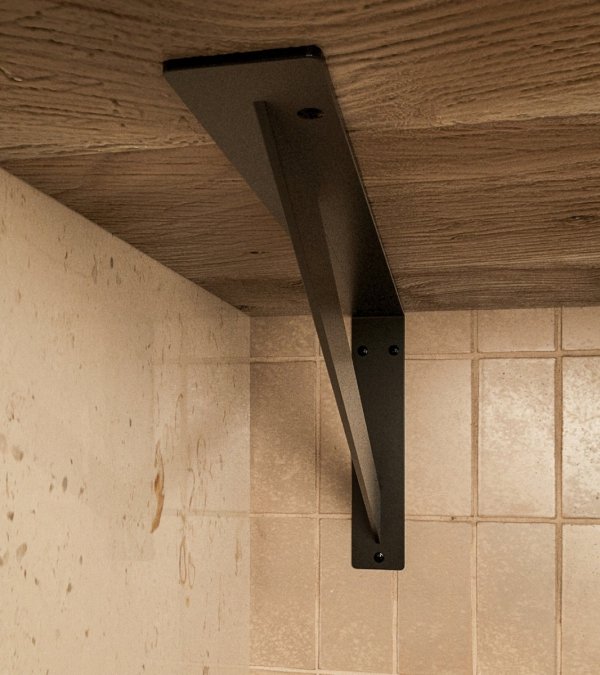 Wspornik Półki Umywalki 40 cm do Kuchni Salonu Loft Wieszak