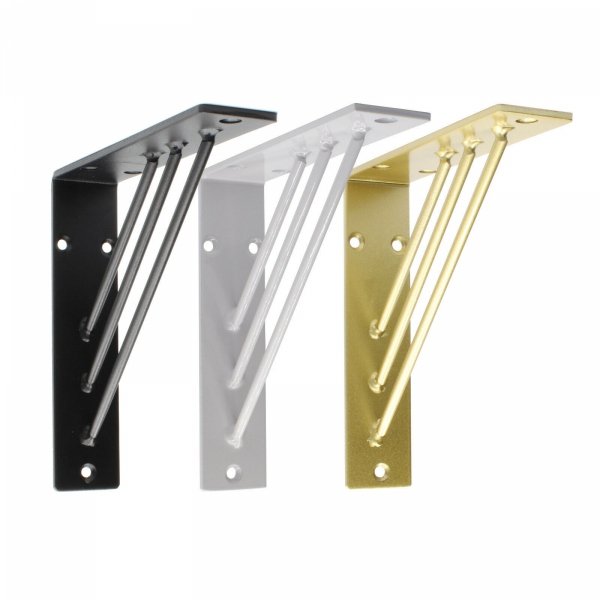 Wspornik Półki loft pod Półkę 25 cm Wieszak Uchwyt 