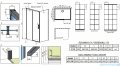 Radaway Idea Black Kdj Factory kabina prysznicowa 160x90 lewa czarny mat/szkło przejrzyste 387046-54-55L/387050-54-55R