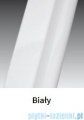 Novellini Ścianka Kabiny prysznicowej LUNES 90 cm szkło przejrzyste profil biały LUNESA90L-1D