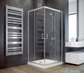 Besco Modern kabina kwadratowa 90x90x185cm mrożone