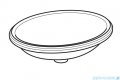 Geberit VariForm Umywalka owalna bez przelewu 56x46cm 500.754.01.2