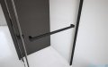 Radaway Idea Black Kdj Factory kabina prysznicowa 140x70 lewa czarny mat/szkło przejrzyste 387044-54-55L/387048-54-55R