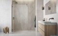 Radaway Essenza Pro Brushed GunMetal 80x200 kabina Walk-in szczotkowany grafit 10103080-92-01