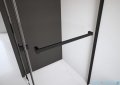 Radaway Furo SL Black PND II parawan nawannowy 100cm prawy czarny mat/przejrzyste 10309538-54-01R/10112494-01-01