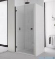 SanSwiss Annea Black Line drzwi prysznicowe lewe 90x200cm profile czarne AN1CG09000607