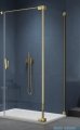 SanSwiss Cadura Gold Line ścianka boczna Cat2 75x200cm profile złote CAT20751207