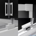 Radaway Idea White Dwd drzwi 180cm szkło przejrzyste 387128-04-01