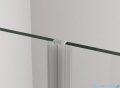 SanSwiss Cadura White Line drzwi wahadłowe 110cm jednoczęściowe prawe z polem stałym biały mat CA31CD1100907