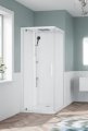 Novellini Glax 1 2.0 kabina standard 90x90 lewa biała G21GF99STF-1UU