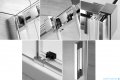 Radaway Espera DWJ Mirror Drzwi wnękowe przesuwne 100 lewe szkło przejrzyste 380495-01L/380210-71L