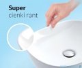 Actima Cori Umywalka nablatowa 61x34 cm CEAC.3301.610.WH