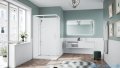 Novellini Glax 1 2.0 kabina standard 120x80 lewa biała G212P120ST-1UU