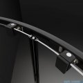 Radaway Premium Pro Black Pdd kabina 90x90cm czarny mat/szkło przejrzyste 1013000-01-01/1013200-54-01